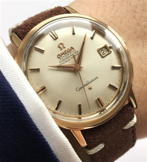 vintage omega constellation watches|Omega Constellation vintage watch prices.